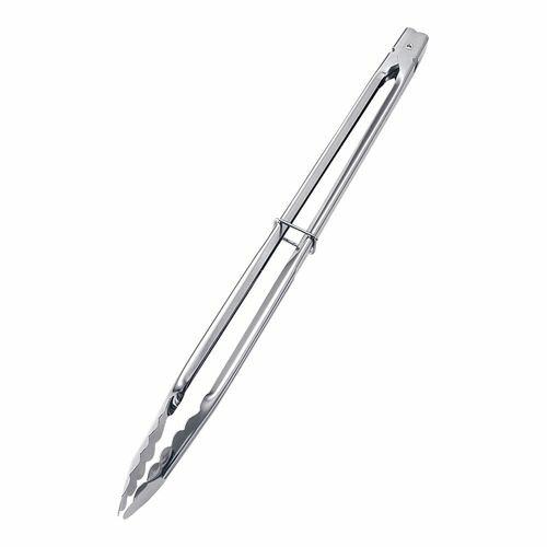 TKGコーポレーション 18-0リングストッパー付万能トング 4516 大