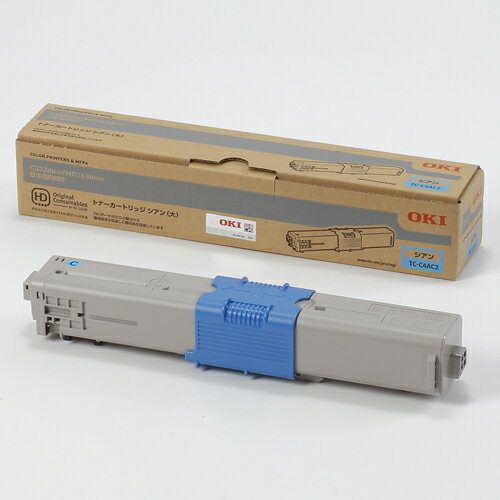 OKI TC-C4AC2 純正 トナーカートリッジ シアン 大 TCC4AC2