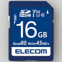 GR ELECOM MF-FS016GU13V3R MF-FSU13V3RV[Y f[^SDHCJ[h 16GB MFFS016GU13V3