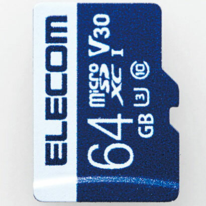 エレコム(ELECOM) MF-MS064GU13V3R MF-MSU13V3R_XCシリーズ データ復旧microSDXCカード 64GB