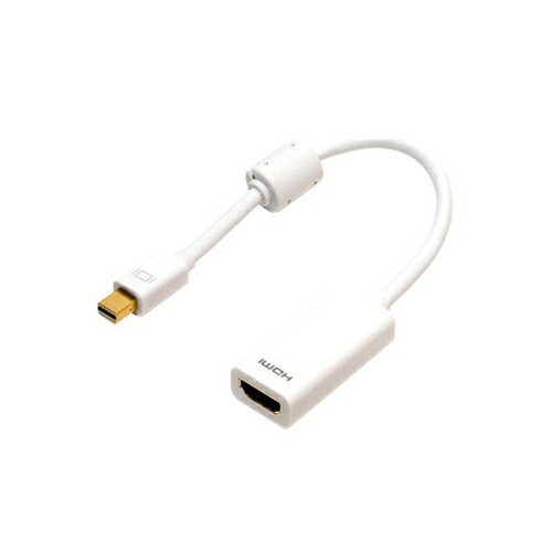 ミヨシ DPA-2KHD-WH ホワイト FullHD対応 miniDisplayPort-HDMI アダプタ DPA2KHDWH
