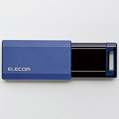 エレコム ELECOM MF-PKU3016GBU(ブルー) USB3.1メモリ 16GB MFPKU3016GBU
