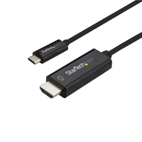 StarTech ƥå CDP2HD2MBNL(֥å) USB-C - HDMI֥ 4K/60Hz 2m CDP2HD2MBNL