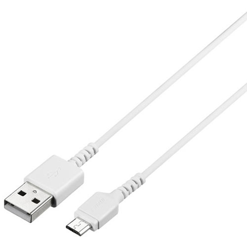 バッファロー BUFFALO BSMPCMB105TWH(ホワイト) USB2.0ケーブル 0.5m BSMPCMB105TWH