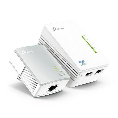 TP-Link ティーピーリンク TL-WPA4220KIT 300Mbps AV600 PLC Wi-Fiエクステンダーキット TLWPA4220KIT