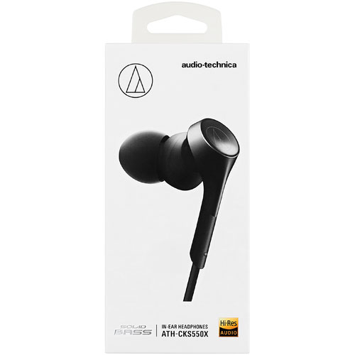 オーディオテクニカ audio-technica ATH-CKS550X BK ブラック SOLID BASS インナー...