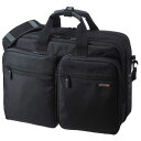 サンワサプライ BAG-3WAY21BK(ブラック) 3WAYビジネスバッグ 出張用 BAG3WAY21BK