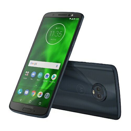 【送料無料】モトローラ PAAG0028JP(ディープインディゴ) Moto G6 3GB/32GB SIMフリー