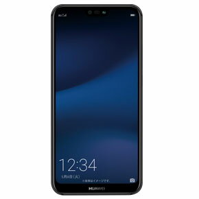 【送料無料】【在庫あり】15時までの注文で当日出荷可能!HUAWEI HUAWEI P20 lite(ミッドナイト...