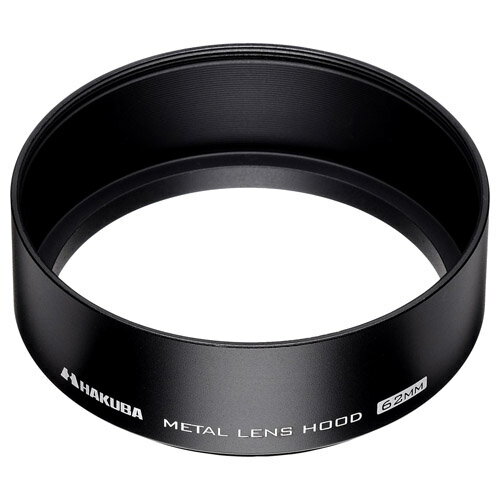 ↑↑↑正確な在庫状況は上記バナー「在庫状況を確認する」をクリックして頂き、必ずご確認ください。&nbsp;&nbsp;■50mm標準レンズ(35mm判の場合)に対応するレンズフードです■メタルレンズフードは高強度6000系アルミニウム合金(強度・耐食性に優れるため建築用サッシなどに使われる材質)を、高精度の切削加工で作り上げたレンズフードです■内側には内面反射を防止するマット塗装と遮光線の処理をしていますKMH62サイズ：62mm材質：アルミニウム高強度6000系アルミニウム合金製レンズフード