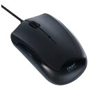 ナカバヤシ MUS-UKT124BK(ブラック) USB 有線静音3ボタンBlueLEDマウス MUSUKT124BK