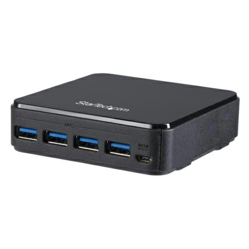 StarTech スターテック HBS304A24A(ブラック) 4x4対応 USB 3.0 周辺機器共有スイッチ切替器 HBS304A24A