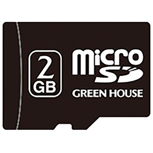 GREEN HOUSE O[nEX GH-SDMR2GA microSDJ[h 2GB GHSDMR2GA