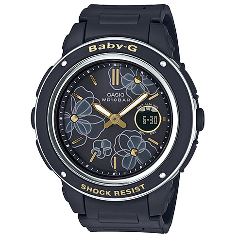 カシオ Baby-G 腕時計（メンズ） CASIO カシオ BGA-150FL-1AJF BABY-G(ベイビージー) 国内正規品 クオーツ レディース 腕時計 BGA150FL1AJF