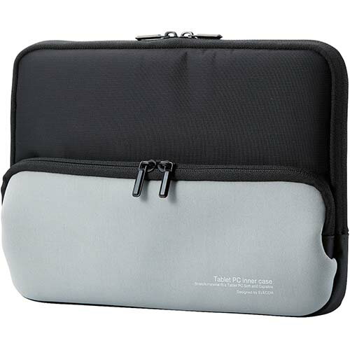 エレコム ELECOM TB-MSG18NPPBK(ブラック) Surface Go用 ポケット付インナーバッグ TBMSG18NPPBK エレコム ELECOM TB-MSG18NPPBK(ブラック) Surface Go用 ポケット付インナーバッグ TBMSG18NPPBK