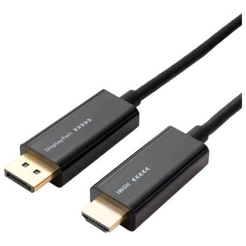 ミヨシ DP-HDC20/BK ブラック DisplayPort-HDMI 変換ケーブル 2m DPHDC20BK