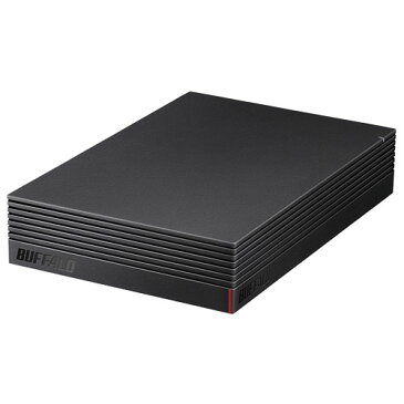 バッファロー HD-LDS3.0U3-BA(ブラック) USB 3.1(Gen 1) /USB 3.0 外付ハードディスク 3TB