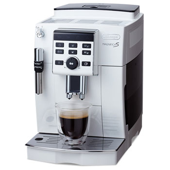 【長期保証付】デロンギ ECAM23120WN(ホワイト) コーヒーメーカー マグニフィカS