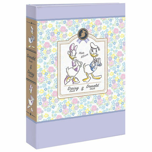 ナカバヤシ 1PL-1503-2 ポケットアルバム L判 3段 180枚 ディズニー ドナルド&デイジー 1PL15032