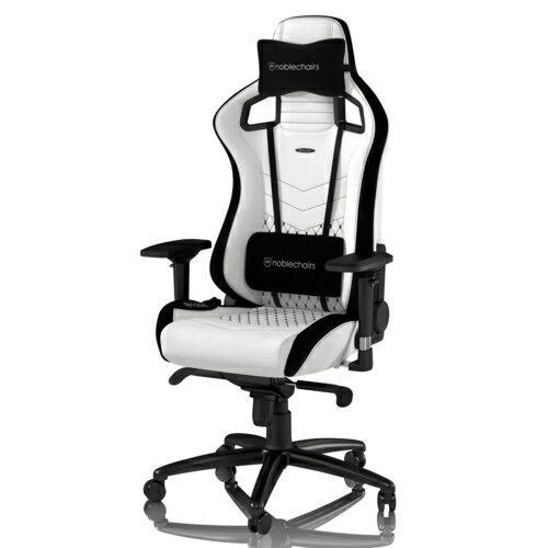 楽天イーベストPC・家電館noblechairs ノーブルチェアーズ NBL-PU-WHT-002（プレミアムホワイト） noblechairs EPIC ゲーミングチェア NBLPUWHT002