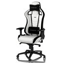 noblechairs ノーブルチェアーズ NBL-PU-WHT-002(プレミアムホワイト) noblechairs EPIC ゲーミングチェア NBLPUWHT002