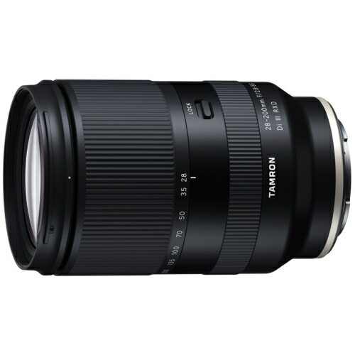 タムロン TAMRON 28-200mm F/2.8-5.6 Di III RXD A071SF ソニーEマウント用 標準ズームレンズ A071SF