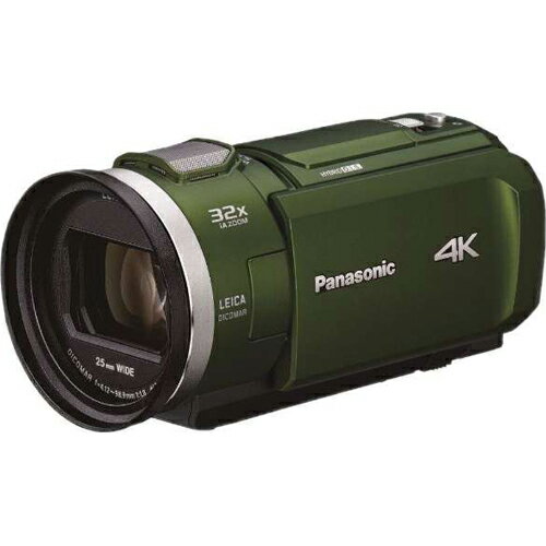 パナソニック HC-VX2M-G(フォレストカーキ) デジタル4Kビデオカメラ 64GB