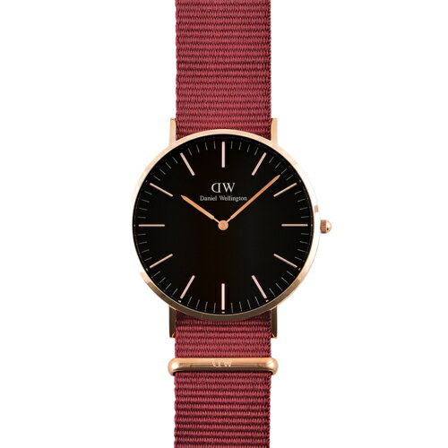 ダニエルウェリントン メンズ腕時計 ダニエルウェリントン Daniel Wellington CLASSIC ROSELYN クラシック ロズリン DW00600269 40mmケース ナイロンベルト メンズウォッチ プレゼントに最適 インスタ映え 専用ケース付き