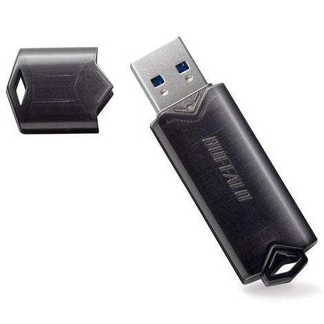バッファロー BUFFALO RUF3-YUF64GA-BK(ブラック) USB3.2メモリ 64GB RUF3YUF64GABK