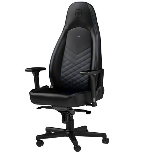 Artificial Leather - noblechairs ノーブルチェアーズ NBL-ICN-PU-BBL-SGL ブルー noblechairs ICON NBLICNPUBBLSG