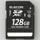 エレコム ELECOM MF-DSD128GUL SDXCメモリカード 128GB CLASS10 MFDSD128GUL