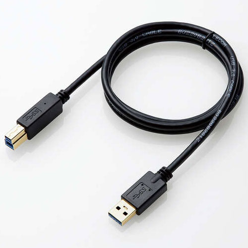 쥳 ELECOM DH-AB3N10BK(֥å) USB3.0֥ 1m DHAB3N10BK