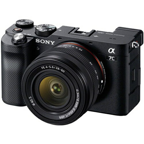 【長期保証付】SONY(ソニー) α7C ズームレンズキット(ブラック) ILCE-7CL フルサイズ ミラーレス一眼カメラ ILCE7CLB