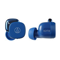 オーディオテクニカ(audio-technica) ATH-SQ1TW BL(ブルー) ワイヤレスイヤホン