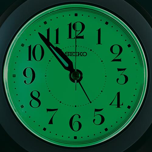 セイコー SEIKO KR336N(グレーメタリック塗装) 電波目覚まし時計 KR336N [2]