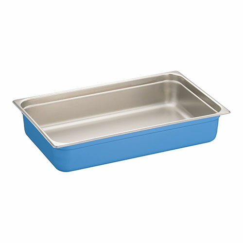 Silicone Containers - TKGコーポレーション AGS2602 ブルー 18-8カラーガストロノームパン 1/1 100mm AGS2602