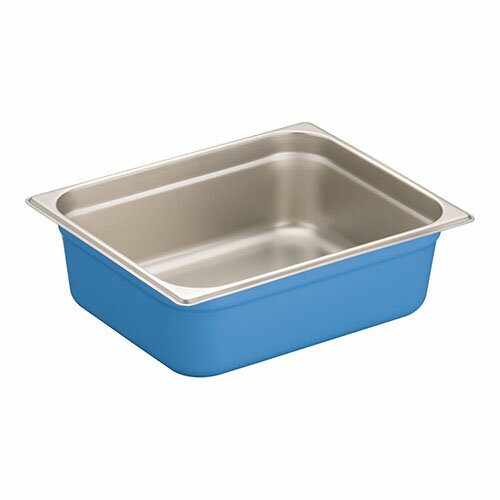 【対象ショップ限定 先着フラッシュクーポン】TKGコーポレーション AGS2610 ブルー 18-8カラーガストロノームパン 1/2 100mm AGS2610