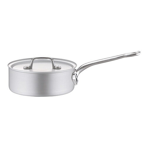 北陸アルミニウム AKT8118 アルミ プロセレクト浅型片手鍋 目盛付 18cm