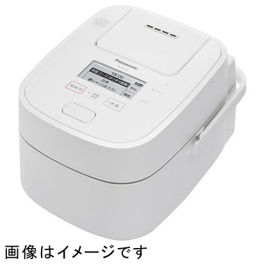 【長期5年保証付】パナソニック Panasonic SR-VSX181-W(ホワイト) スチーム&可変圧力IHジャー炊飯器 1升 SRVSX181W