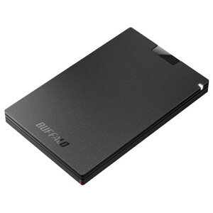 ڳŷ1̼!!ۥХåե BUFFALO SSD-PG2.0U3-BC(֥å) USB 3.2(Gen 1)б ݡ֥SSD 2TB SSDPG20U3BC