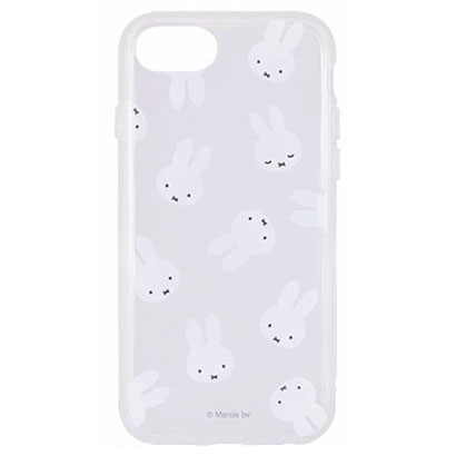 iPhoneSE 第2世代 iPhone8/7/6s/6/SE 対応 ケース カバー Miffy ミッフィー IIIIfit Clear イーフィットクリア ハイブリッドケース クリアタイプ MF-127