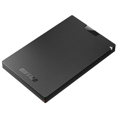 バッファロー BUFFALO SSD-PGC500U3-BC