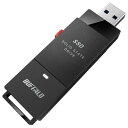 バッファロー BUFFALO SSD-PUT1.0U3-BKC(ブラック) USB 3.2(Gen 1)対応 ケーブルレス ポータブルSSD 1TB SSDPUT10U3BK