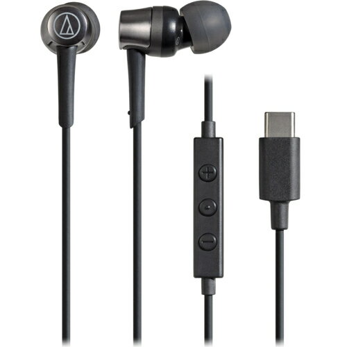 オーディオテクニカ audio-technica ATH-CKD3C BK(ブラック) USB Type-C用イヤホン ATHCKD3CBK