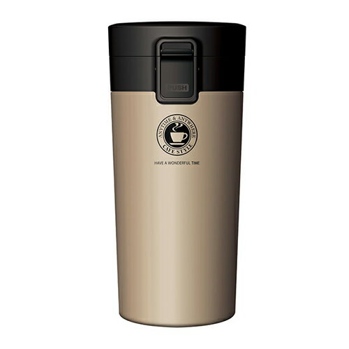 アスベル TL-370 シャンパンゴールド 真空断熱携帯タンブラー 370ml TL370
