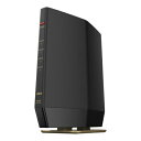 バッファロー BUFFALO WSR-5400AX6S-MB(マットブラック) Wi-Fi 6 対応ルーター プレミアムモデル WSR5400AX6SMB