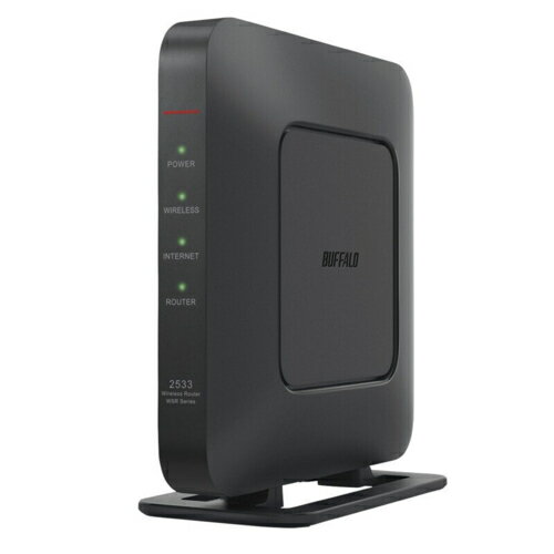 バッファロー BUFFALO WSR-2533DHPLB-BK(ブラック) IPv6対応 Wi-Fiルーター WSR2533DHPLBBのサムネイル