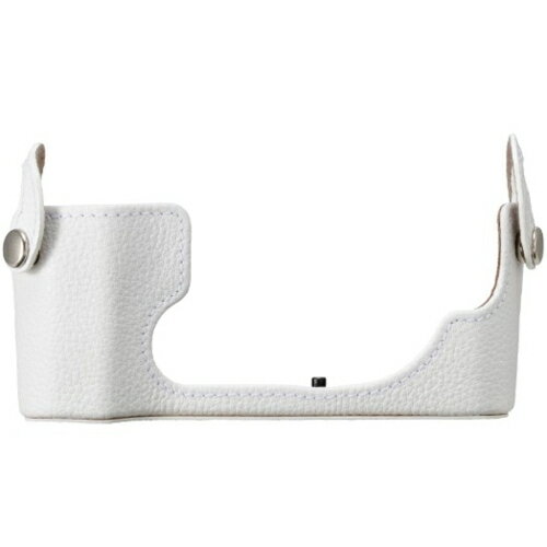 OM SYSTEM CS-54B WHT ホワイト 本革ボディージャケット CS54BWHT