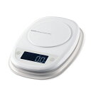 エレコム ELECOM HCS-KS01WH(ホワイト) バックライト付きキッチンスケール HCSKS01WH