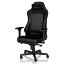 noblechairs Ρ֥ NBL-HRO-RL-BLA-SGL(֥å) HERO - Real Leather ߥ󥰥 NBLHRORLBLASG